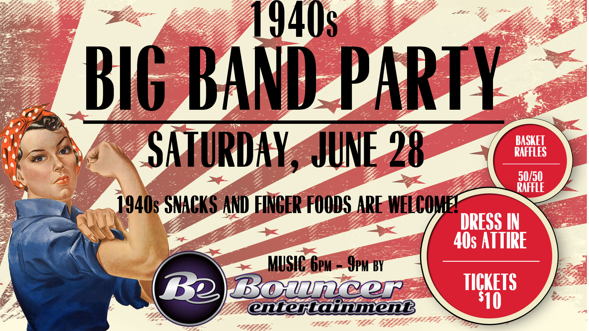 40s party ad